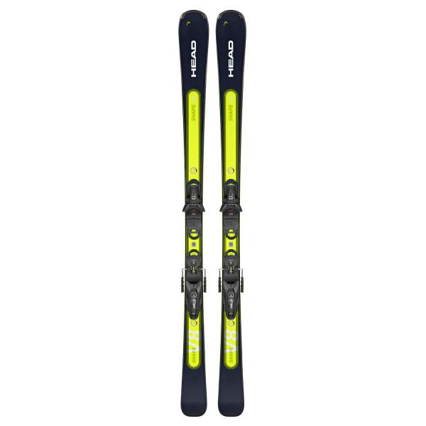 Narty zjazdowe HEAD Shape e-V8 + wiązania Protector PR 11 GW 2024