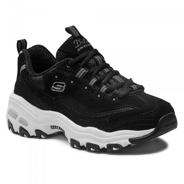 Buty na co dzień damskie SKECHERS D'LITES BIGGEST FANgest 11930-Blk