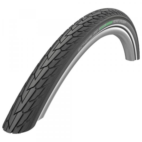 Opona sztywna Schwalbe Road Cruiser 28x1,75 K-Guard Green Compound Hs484 Twinski