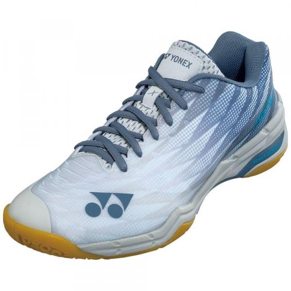 Buty badminton lekkie Yonex Power Cushion Aerus X, niebieskie