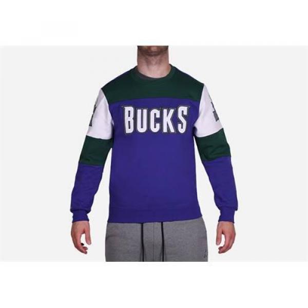 Bluza sportowa męska Mitchell & Ness Milwaukee Bucks