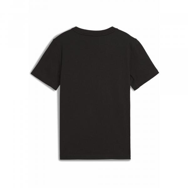Młodzieżowa koszulka Active Sports z grafiką PUMA Black
