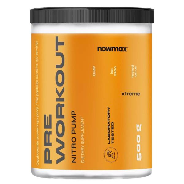 Pre Workout xtreme Pump Ecomax Nox 500 g