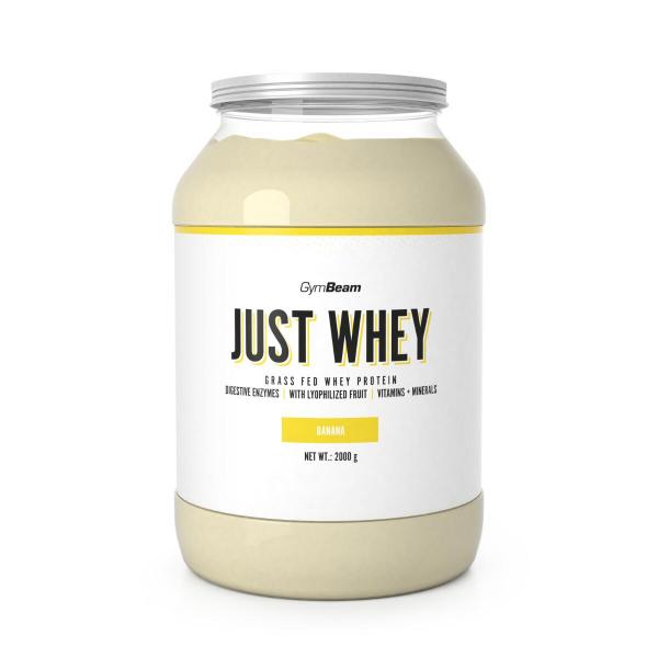 Białko Just Whey GymBeam Premium WPC WPI 2000 g - banan