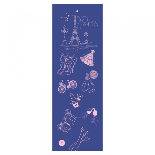 Mata do jogi Moonholi A night in Paris z antypoślizgową powierzchnią
