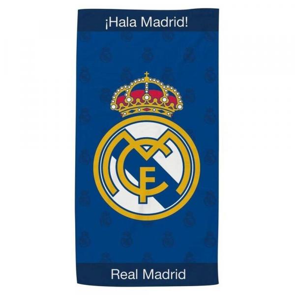 Real Madryt ręcznik plażowy junior 70x140 cm beach towel mikrofibra