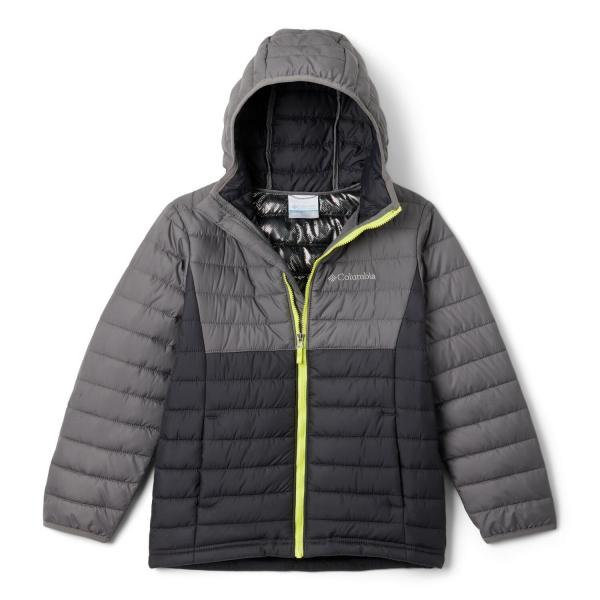 Kurtka zimowa chłopięca Columbia Powder Lite Boys Hooded