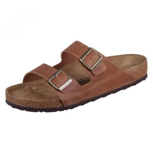 Klapki męskie Birkenstock Arizona Cognac
