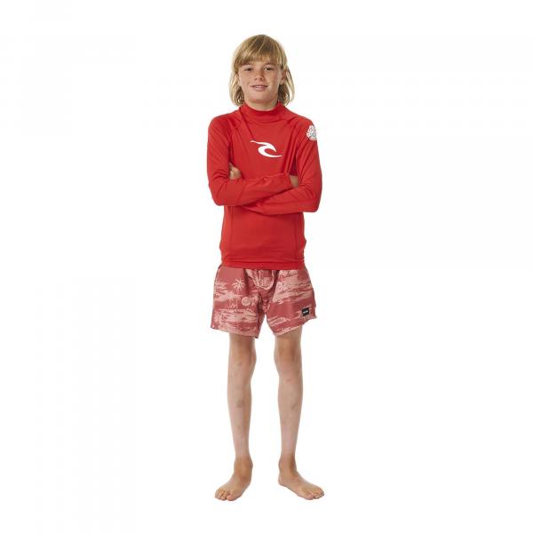 Longsleeve do pływania dziecięcy Rip Curl Lycra Brand Wave UPF