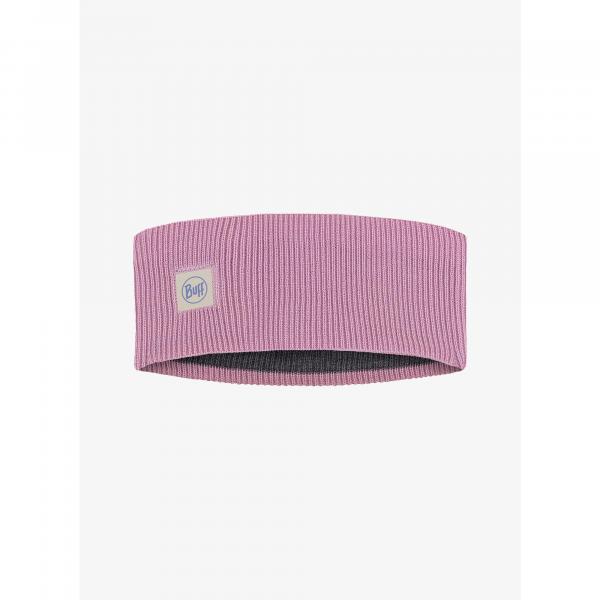 Opaska na głowę Buff Crossknit Headband - solid camelia