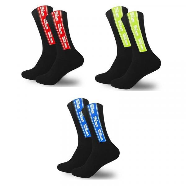 Skarpety sportowe tenisowe Wilson Crew Socks 3 Pary