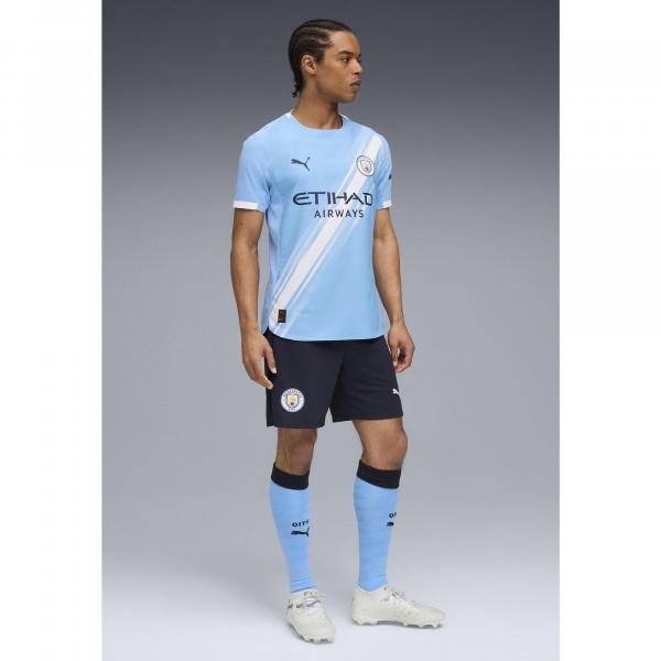 Męskie szorty Manchester City 25/26 PUMA Deep Navy Team Light Blue