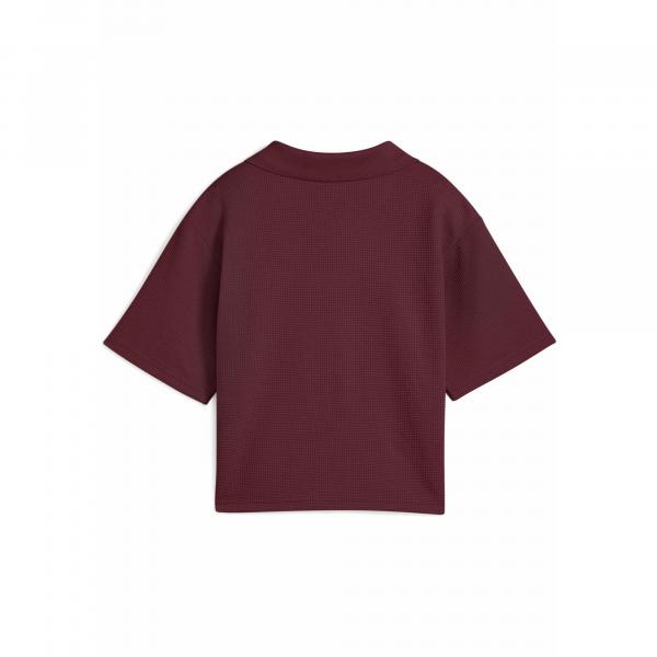 Damska koszulka polo PUMA Class o luźnym kroju PUMA Ruby Shimmer Red