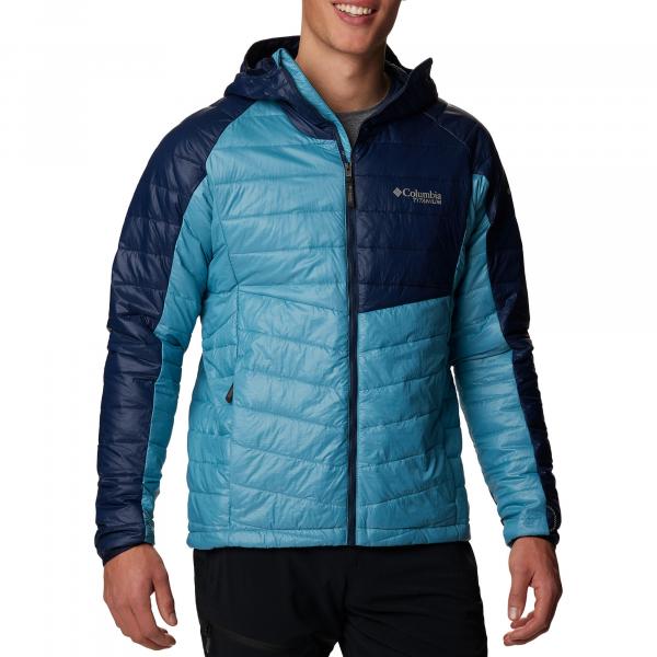 Kurtka puchowa męska Columbia Platinum Peak Hooded