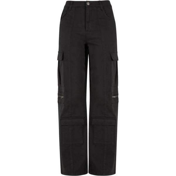 Spodnie Damskie Utility Twill Stretch Loose Cargo Trousers