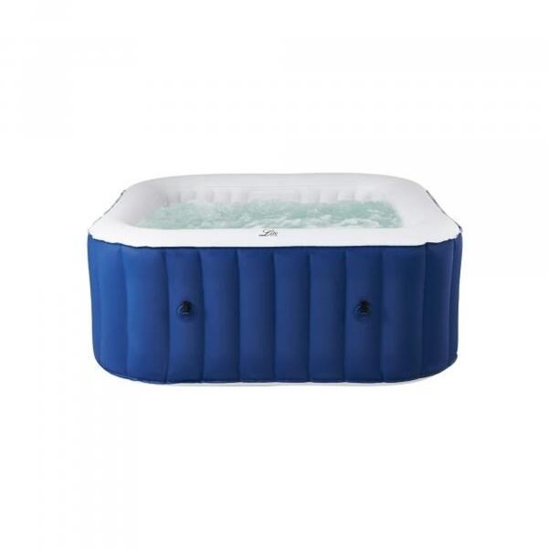 Basen z hydromasażem nadmuchiwany kwadratowy MSpa Lite Orbit 185cm 6os 930L