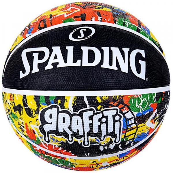 Piłka do koszykówki, Spalding Graffiti Ball 84372Z, rozmiar: 7