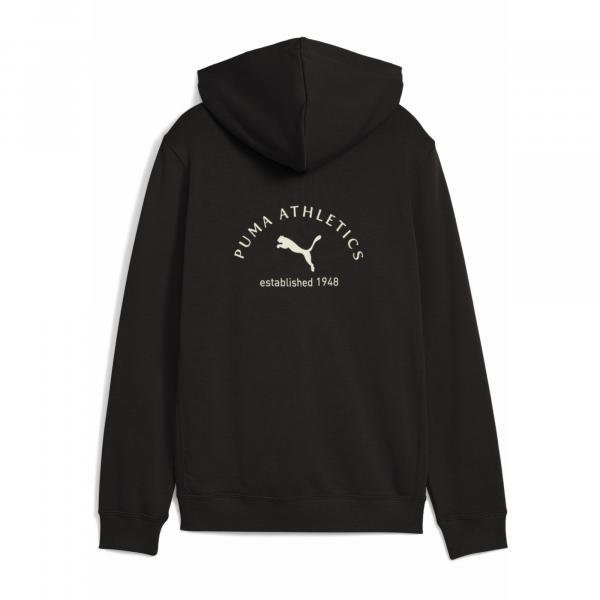 Młodzieżowa bluza z kapturem PUMA Class z grafiką PUMA Black