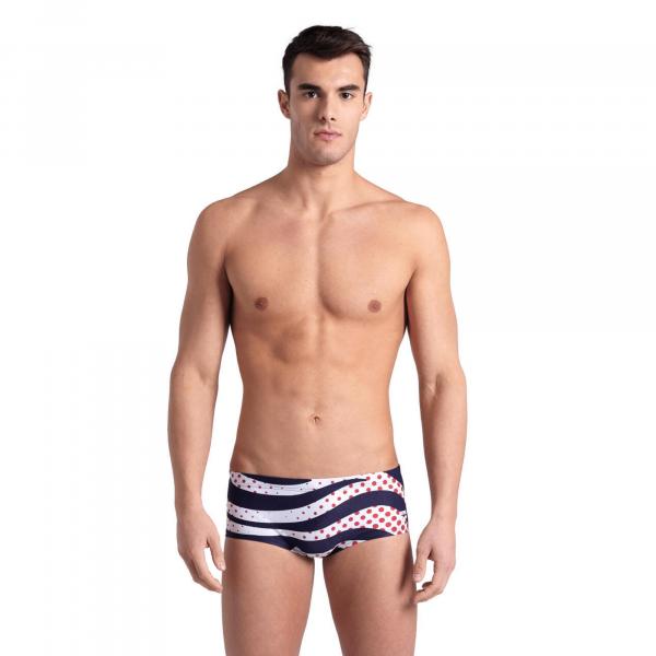 Szorty Kąpielowe Arena Multi Stripes Swim Low Waist