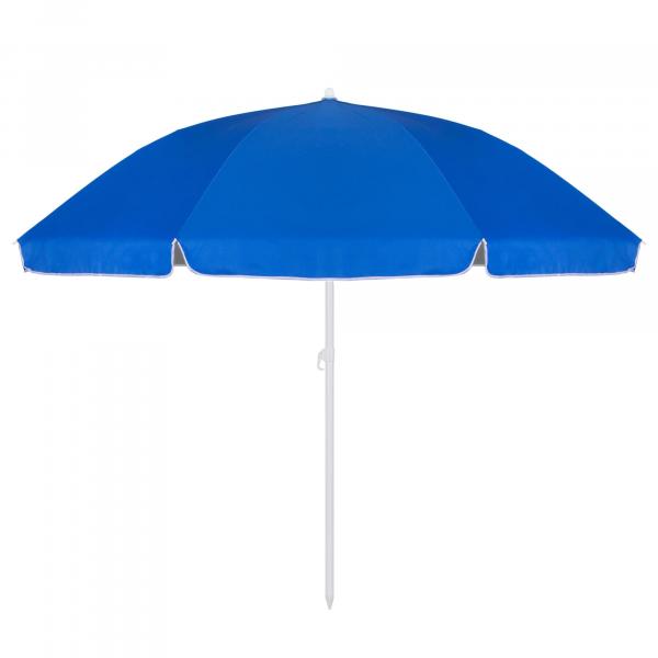 Parasol plażowy, kempingowy niebieski 240 cm
