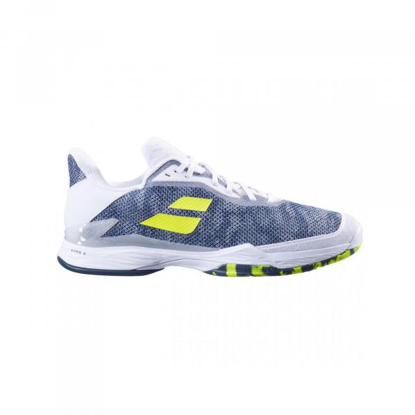Buty tenisowe męskie Babolat Jet Tere clay men white/dark blue 43