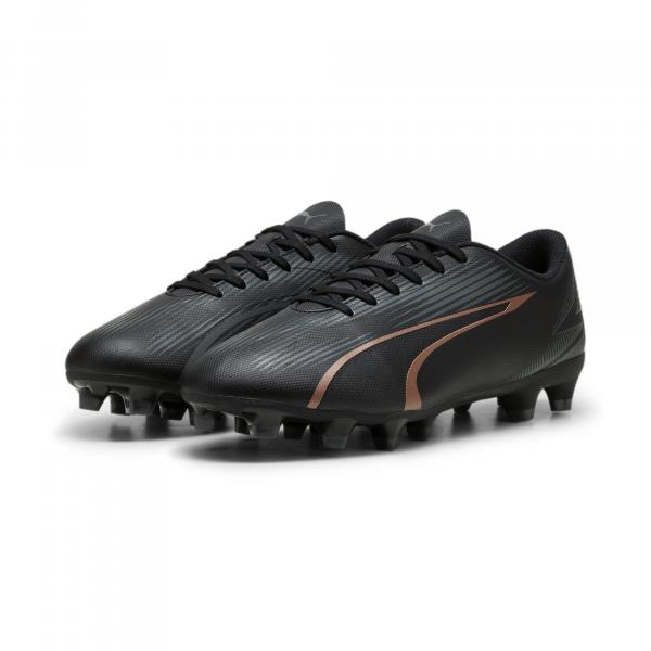 Buty piłkarskie ULTRA PLAY FG/AG PUMA Black Copper Rose Metallic