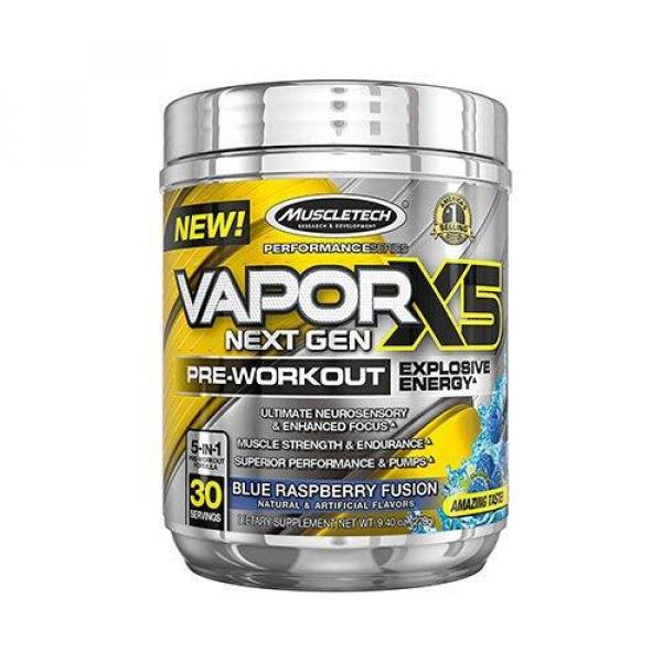 Odżywka okołotreningowa Muscle Tech Vapor X5 Next Gen 228g Blue Raspberry