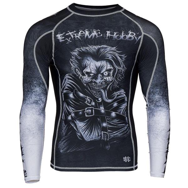 Koszulka sportowa męska Rashguard do MMA EXTREME HOBBY PSYCHO CLOWN