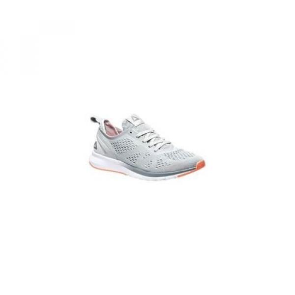 Buty do biegania damskie Reebok Print Smooth Clip U Greywhiteguava Pun szare