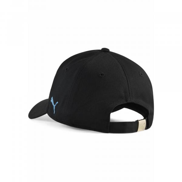 Czapka z daszkiem Essentials Olympique Marsylia PUMA Black Bleu Azur Blue