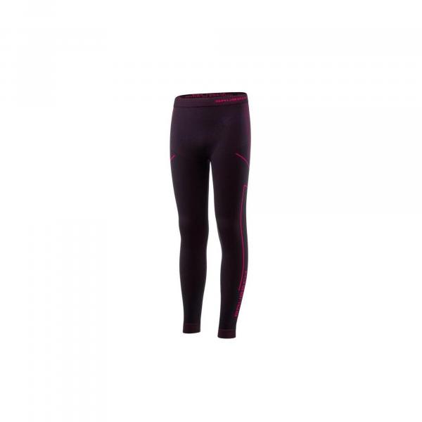 Leginsy Dziecięce Thermo Junior Le13540-Black-Fuchsia 146_140_146