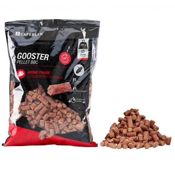 Pellet 8 mm CAPERLAN Gooster BBC truskawka 0,65 kg