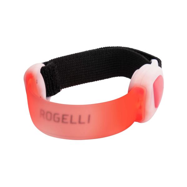 Ochronne światło Rogelli NEON LED ARMBAND z regulowanym paskiem na rękę