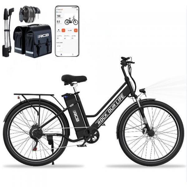 Rower elektryczny dla dorosłych 26'' E-Bike, 35-90 km, RCB - RK8S
