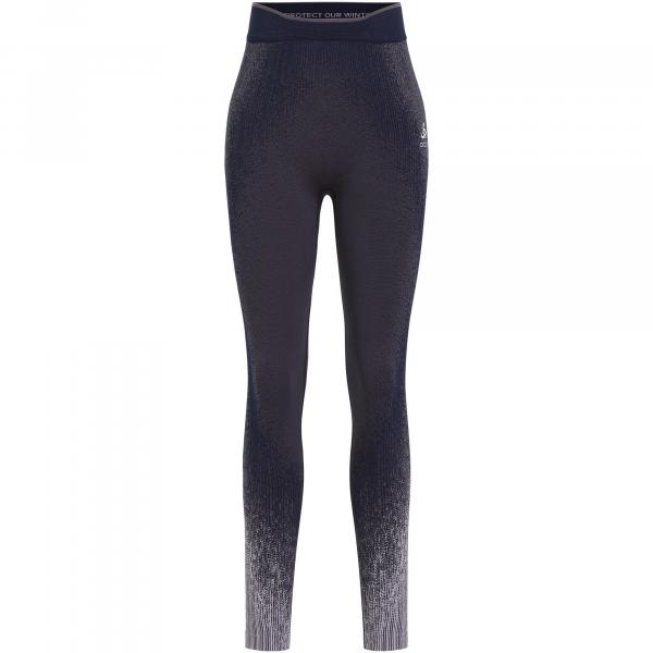 Legginsy termoaktywne damskie ODLO Performance Warm Blackcomb BL