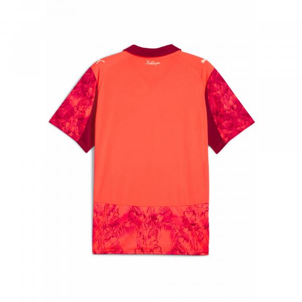 Męska koszulka KIDSUPER × SE PALMEIRAS PUMA Glowing Red Dark Crimson