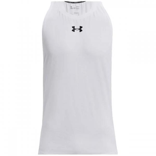 Koszulka koszykarska męska Under Armour Baseline Cotton Tank 100