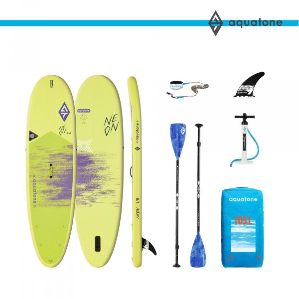 Deska Sup pompowana Aquatone Neon 9.0 - 274cm dla młodzieży