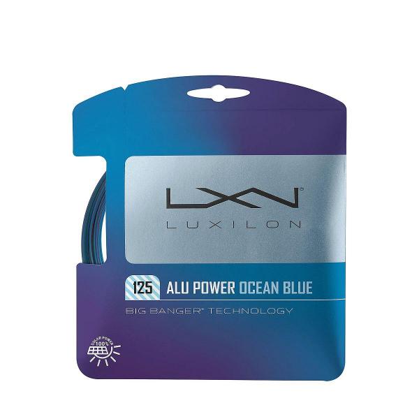 Naciąg do rakiety tenisowej Luxilon Alu Power Ocean Blue 1,25 mm 12,2 m