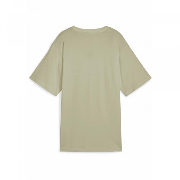 Damska koszulka o luźnym kroju ESS PUMA Lux Army Green