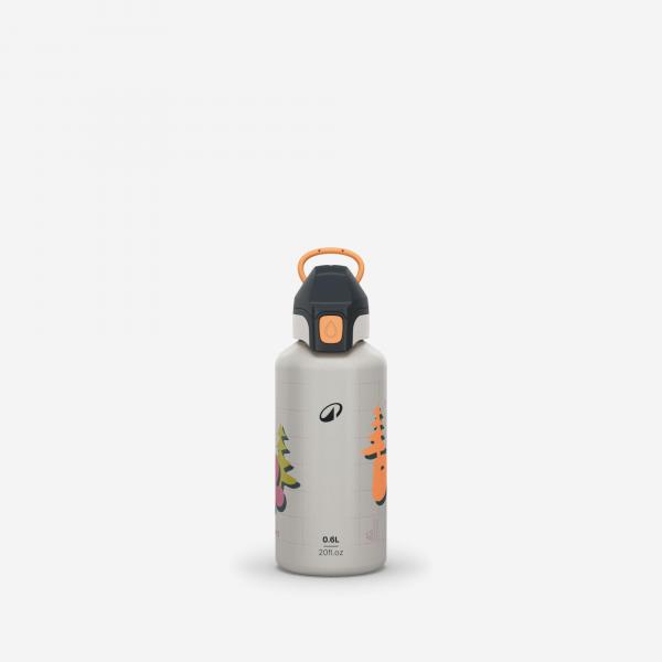 Bidon turystyczny dla dzieci Quechua 500 aluminium 0,6 l