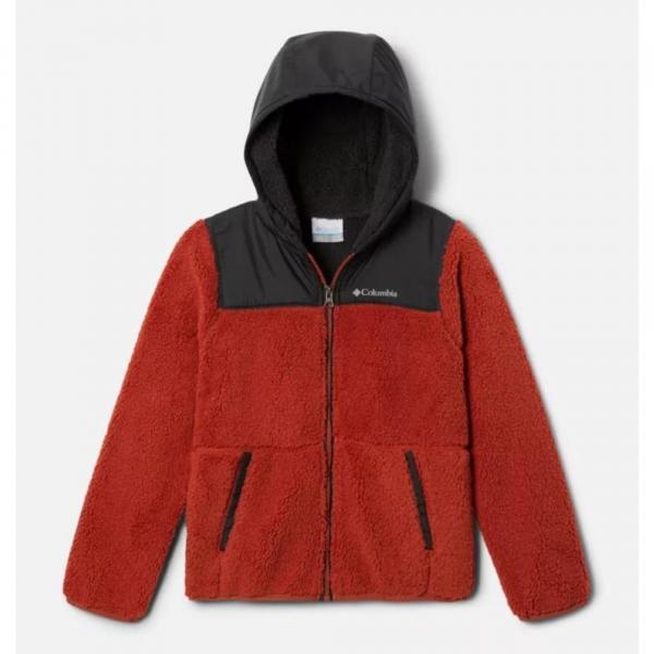 Kurtka polarowa chłopięca Columbia Boys Rugged Ridge Hooded Overlay