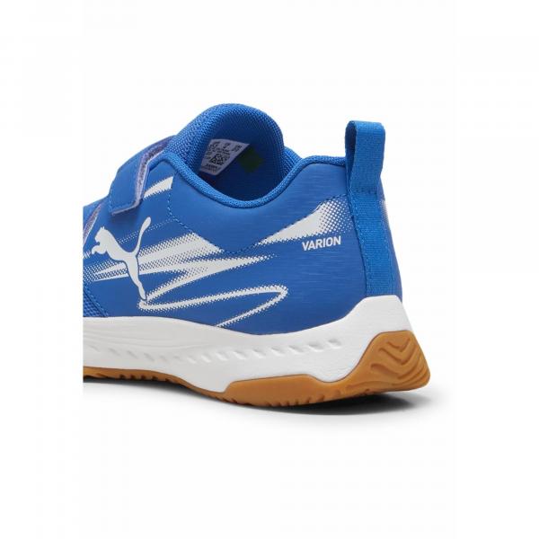 Buty do sportów halowych Varion II PUMA Team Royal White Gum Blue Beige