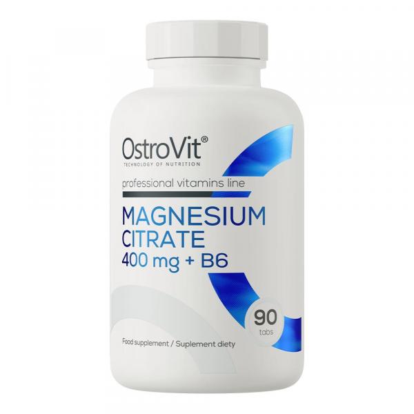 OstroVit Cytrynian Magnezu 400 mg + B6 90 tabletek