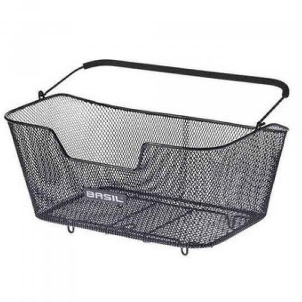 Kosz Rowerowy Base L 48 X 30 X 23 Cm - Czarny