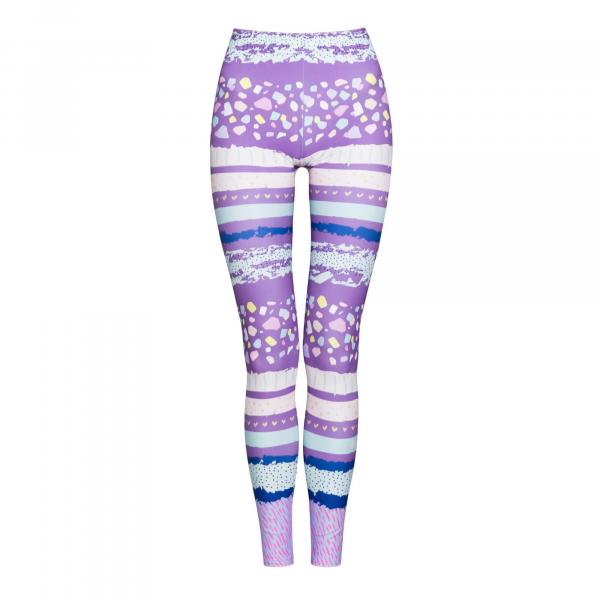 Legginsy sportowe damskie DEEP TRIP Lolipop