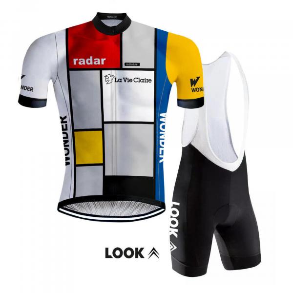Odzież rowerowa La Vie Claire Retro - REDTED