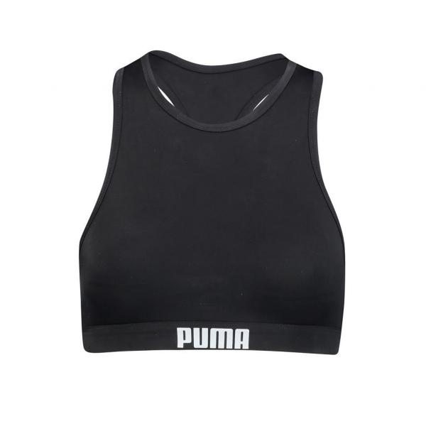 Góra od bikini Puma, racerback, czarnym