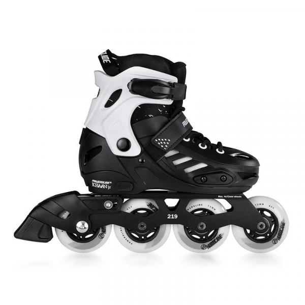 Rolki freeskate dla dzieci Powerslide One Khaan Junior SQD Czarne