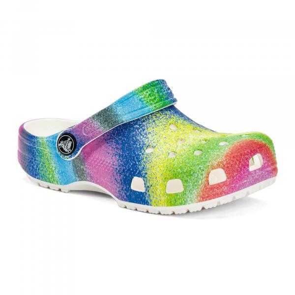 Klapki dziecięce Crocs Classic Spray Dye